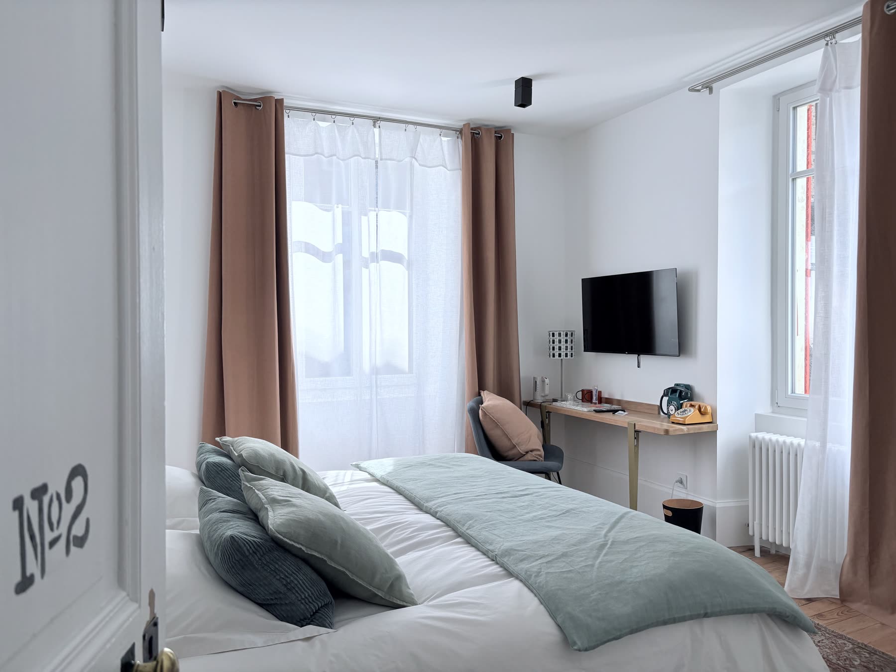 Eines der vier Zimmer der Maison Bo Terra